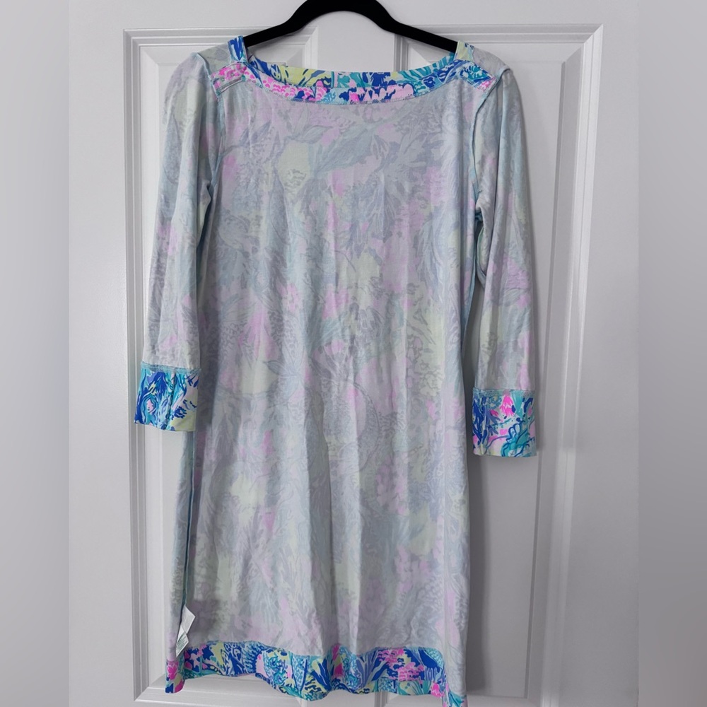 Lilly Pulitzer UPF +50 Sophie Dress SZ S Multi Mermaids Cove - Picture 14 of 16
